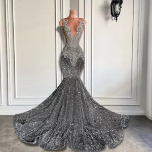 Sexy Long Sparkly Prom Dress